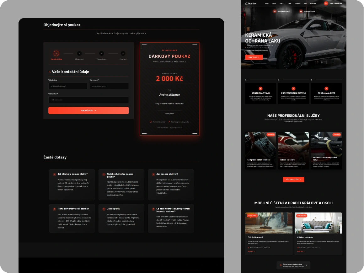 Náhled webu fcdetailing.cz